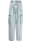 The Mannei Plana Tapered-leg Jeans In Blue
