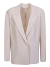 Norma Kamali Easy Fit Single-breasted Jacket In Neutrals