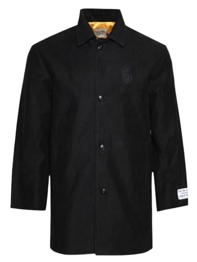 Gallery Dept. Razor Button-up Cotton Coat In Black