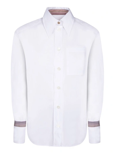 Paul Smith White Cotton Shirt