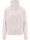 Coperni Wool Sweater With High Collar In White