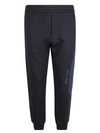 Alexander Mcqueen Cotton Logo Sweatpants Men In Blue