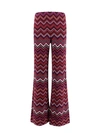MISSONI VISCOSE TROUSER WITH ICONCI PATTERN