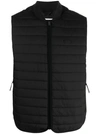 CALVIN KLEIN BLACK PADDED VEST