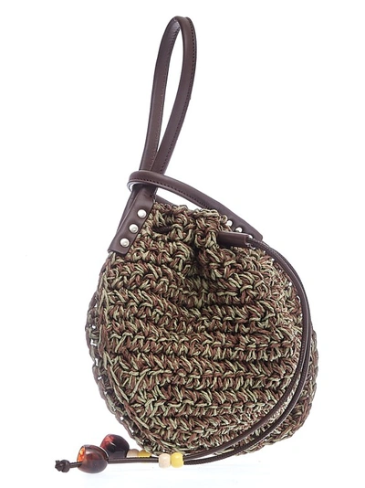 Zanellato Nanai Sun Kissed Baby Beige Handbag In Brown