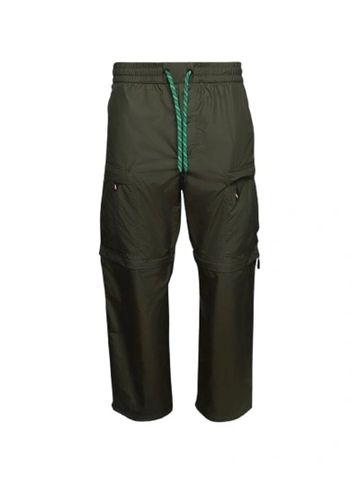 Moncler Cargo Trousers In Green