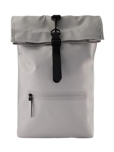 Rains Rolltop Rucksack Backpack - Synthetic - Ash In Grey