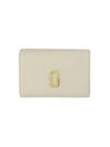 MARC JACOBS THE TRIFOLD WALLET - LEATHER - WHITE