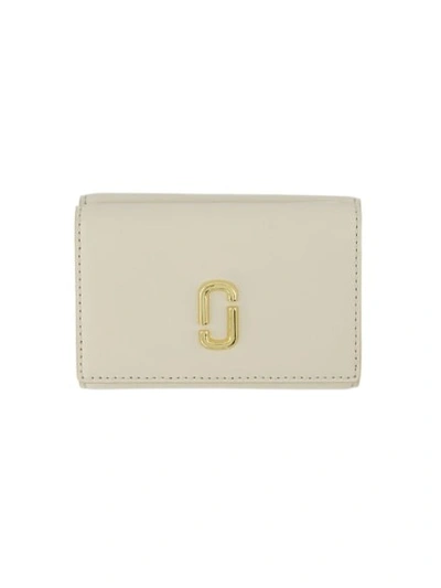 Marc Jacobs The Trifold Wallet - Leather - White