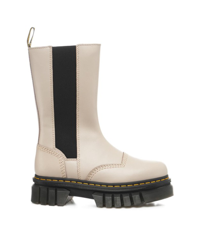 Dr. Martens' Audrick Chelsea Tall Boots In Neutrals