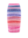 MISSONI WOOL BLEND SKIRT WITH ICONIC PATTERN