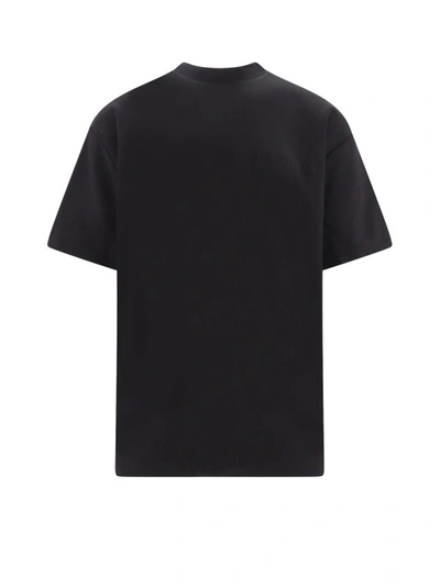 44 Label Group Cotton T-shirt With Embroidered Logo On The Front In Black