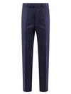 Zegna Trouser In Blue