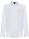 Versace Jeans Couture Cotton Shirt In White