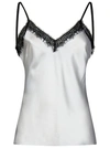 ALBERTA FERRETTI WHITE WOMAN'S TOP