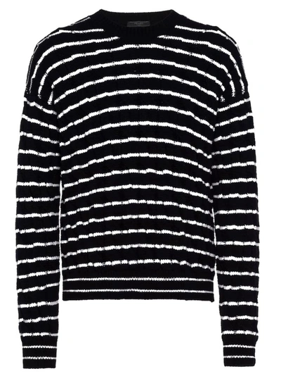 Prada Cashmere Sweater In Black