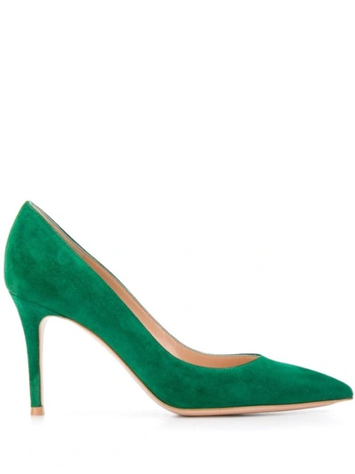 Gianvito Rossi Pumps Gianvito 105 Suede In Green