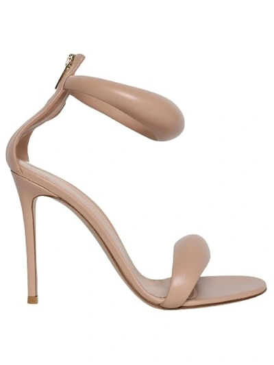 Gianvito Rossi Bijoux High Heel Sandals Female Beige In Pink