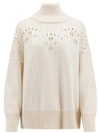 CHLOÉ RIBBED WOOL SWEATER
