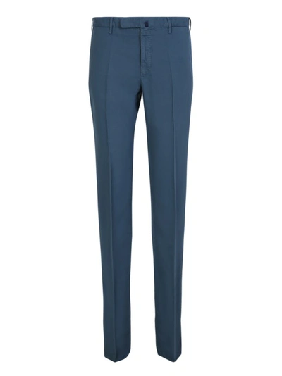 Incotex Blue Tailored Aesthetic Trousers