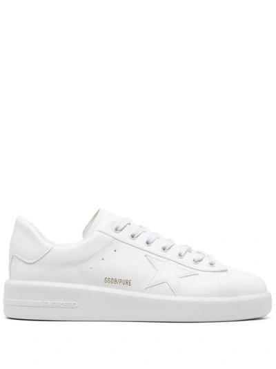 Golden Goose White Laced-up Sneakers