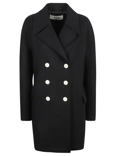 Lanvin Coats In Black