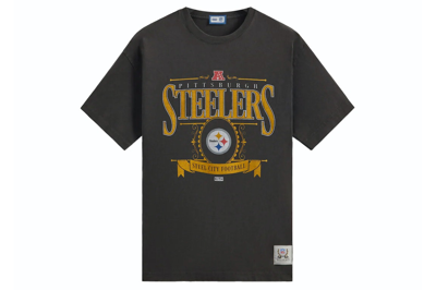 Pre-owned Kith X Nfl Steelers Vintage Tee Black