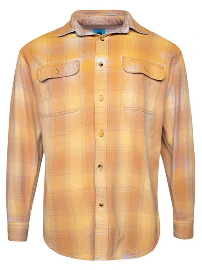 Notsonormal Reflect Flannel Shirt In Yellow