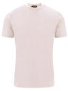 Tom Ford Men's Lyocell-cotton Crewneck T-shirt In Neutrals