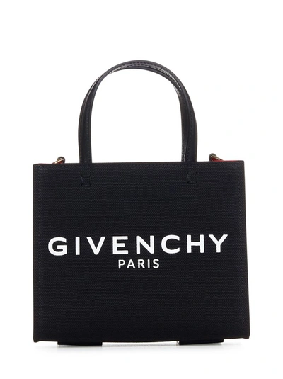 Givenchy Black Front Logo Bag