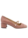 Jimmy Choo Elisa 45 Embellished Patent-trimmed Leather Mary Jane Pumps In Burgundy