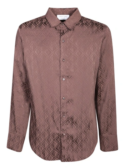 Marine Serre Shirts In Brown