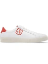 ALEXANDER 1910 LEATHER SPOT SNEAKERS