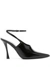 GIVENCHY BLACK LEATHER PUMPS