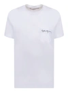 STELLA MCCARTNEY EMBROIDERY WHITE ORGANIC COTTON T-SHIRT