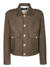 DSQUARED2 WOOL-BLEND LIVERY JACKET