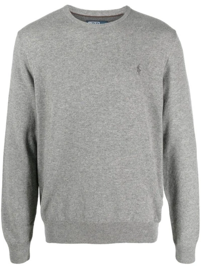 Polo Ralph Lauren Grey Wool Sweater