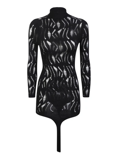 Ssheena Long-sleeved Pullover In Black