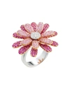 Mio Harutaka Pink Sapphire Daisy Ring In Not Applicable