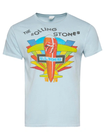 Madeworn Rolling Stone75' Cotton T-shirt In Blue