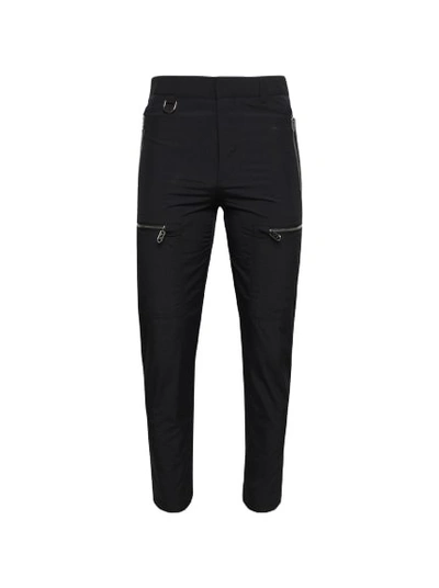 Fendi Tech Nylon Pants In Black