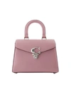Coach Sammy 21 Luxe Leather Top-handle Bag In Pink