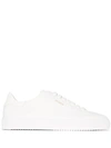 AXEL ARIGATO WHITE LEATHER LACE-UP SNEAKERS