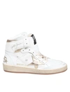 Golden Goose Sky Star High Top Sneakers In White