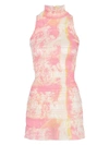 Roberta Einer Body Mini Dress In Pink