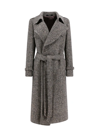 Tagliatore Coat In Grey