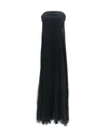GEMY MAALOUF PLEATED STRAPLESS DRESS - LONG DRESSES