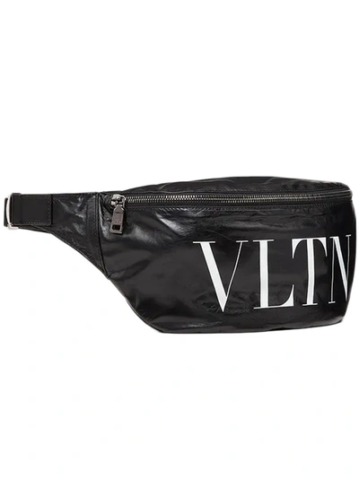 Valentino Garavani Black Vltn Soft Belt Bag