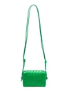 Bottega Veneta Green Mini Loop Camera Bag In Green