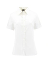 ASPESI WHITE COTTON BLOUSE